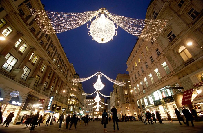 Không khí đón Noel ở Vienna, Áo